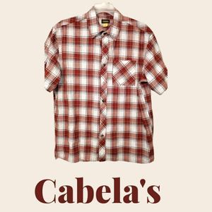 Cabela's Short Sleeve Button Up Shirt